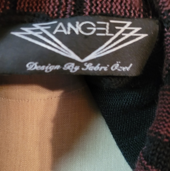 ANGEL DESIGN BY SABRI OZEL SHAWL COLLAR CARDIGAN SWEATER JACKET SMAL EUC - Picture 10 of 15